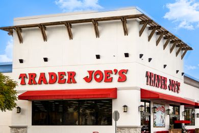 Outside view of a Trader Joe's store