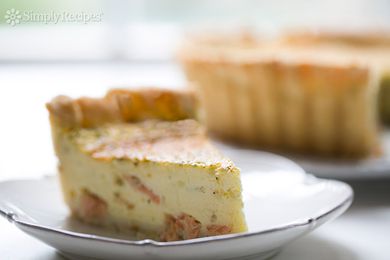 Smoked Salmon Quiche