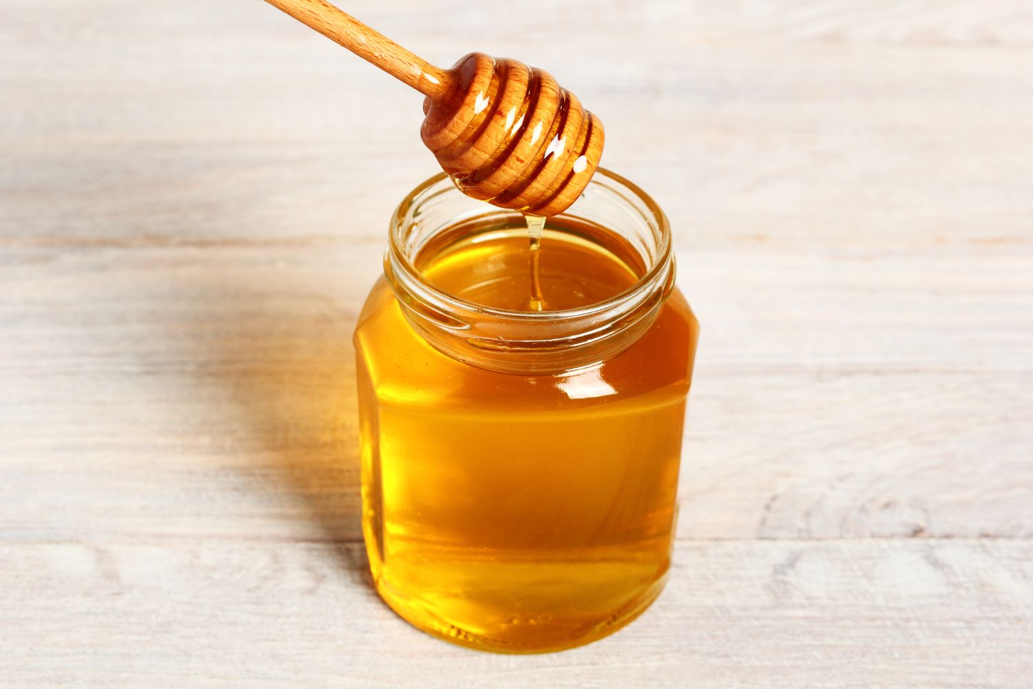 honey in jar