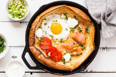 Puffy Dutch Baby Pancake Recipe with Whole Wheat Flour