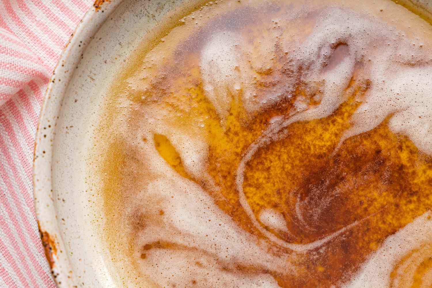 brown butter in a bowl