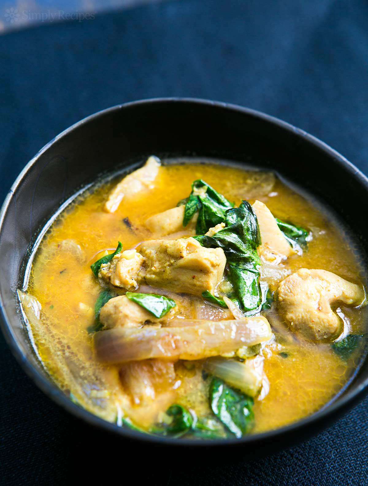 Basil Chicken Coconut Curry