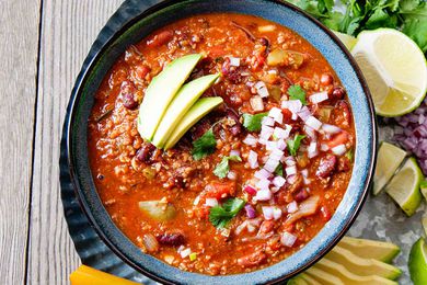 Best Vegetarian Chili with Mushrooms