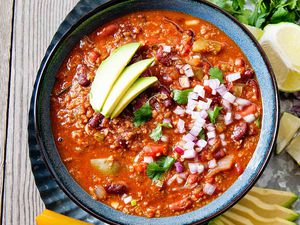 Best Vegetarian Chili with Mushrooms
