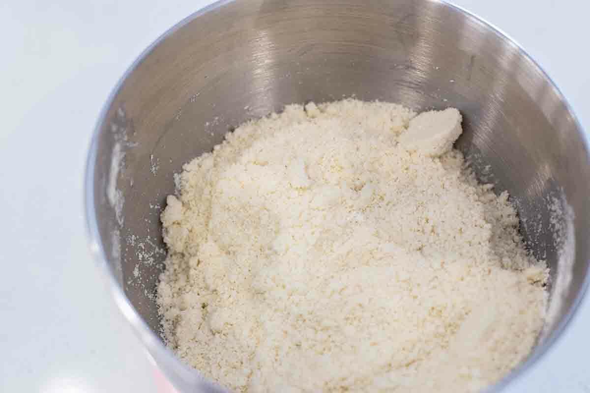 Vanilla Buttermilk Layer Cake reverse cream the ingredients