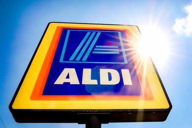 ALDI store sign