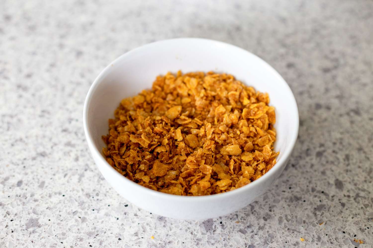 Make the cornflake topping for noodle kugel