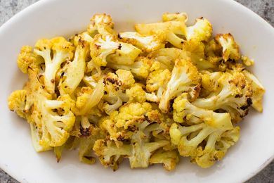Curry Roasted Cauliflower