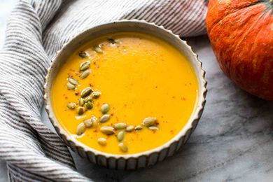 Creamy Pumpkin Soup with Smoked Paprika
