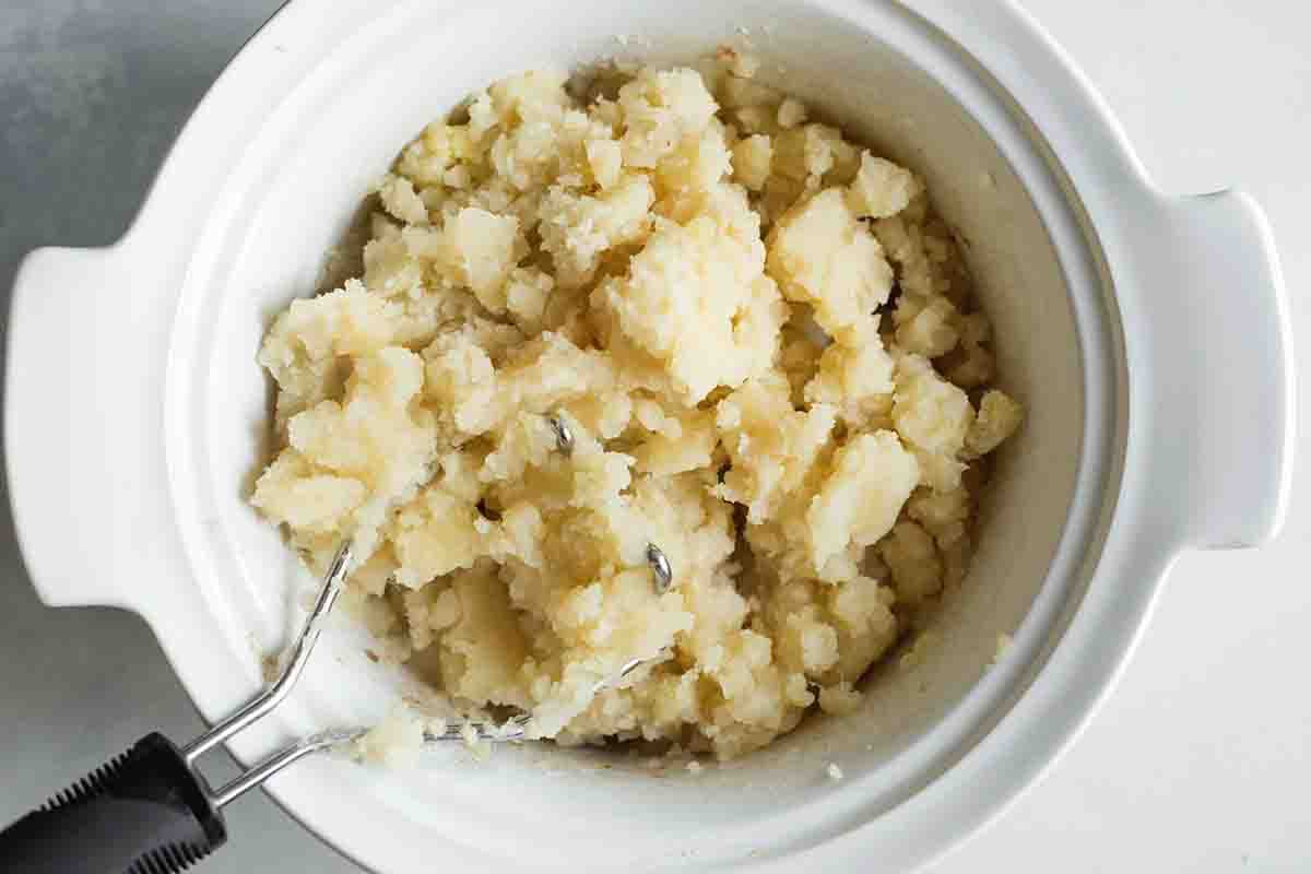 Slow Cooker Mashed Potatoes