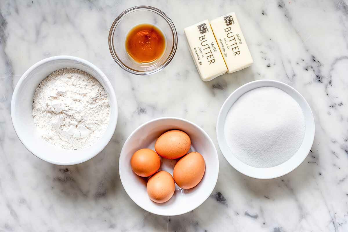 Easy Vanilla Pound Cake Recipe