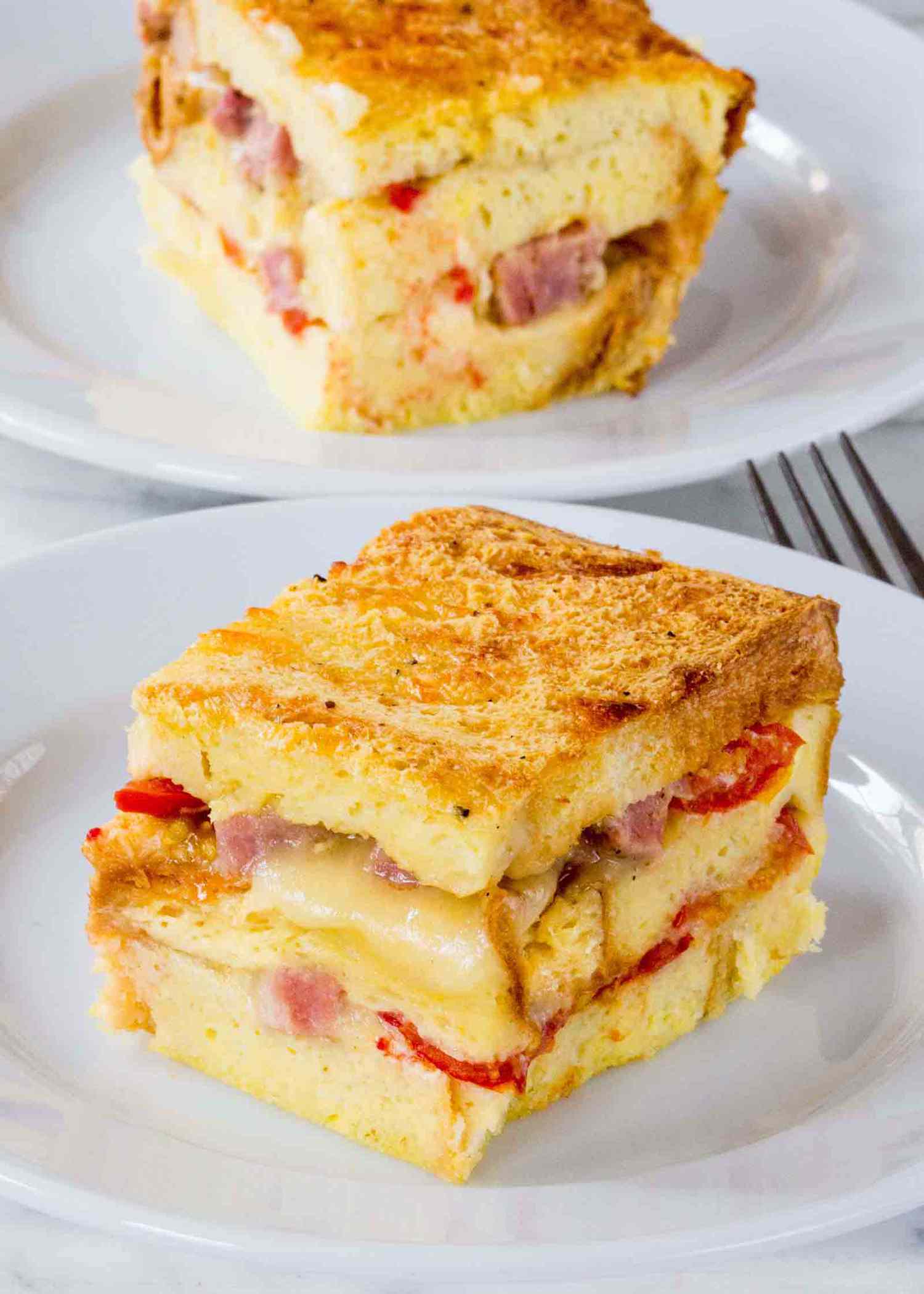 Ham and Cheese Breakfast Casserole