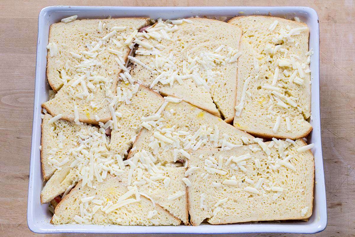 Ham and Cheese Breakfast Casserole