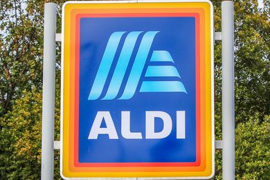 ALDI store sign and logo