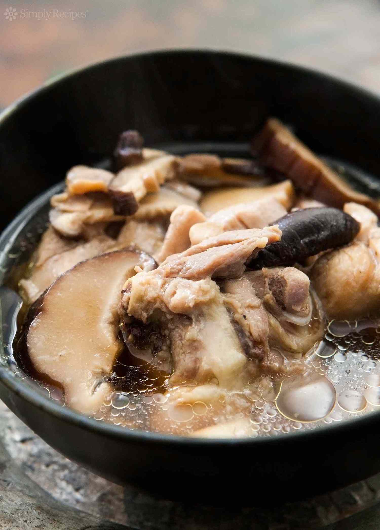 Chicken Soup Ginger Shiitake