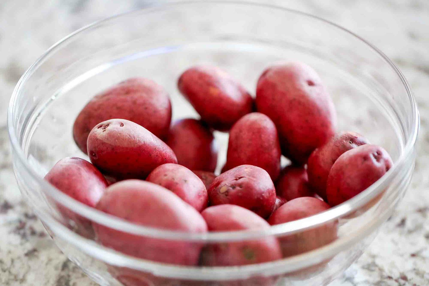 Sous Vide Potatoes red potatoes