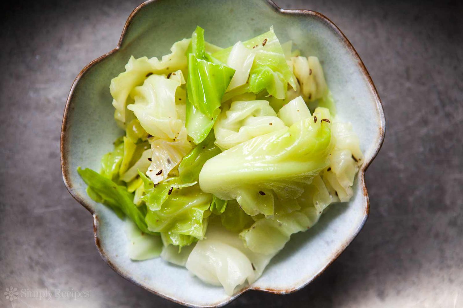 Buttered Cabbage with Caraway