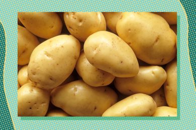 Raw potatoes