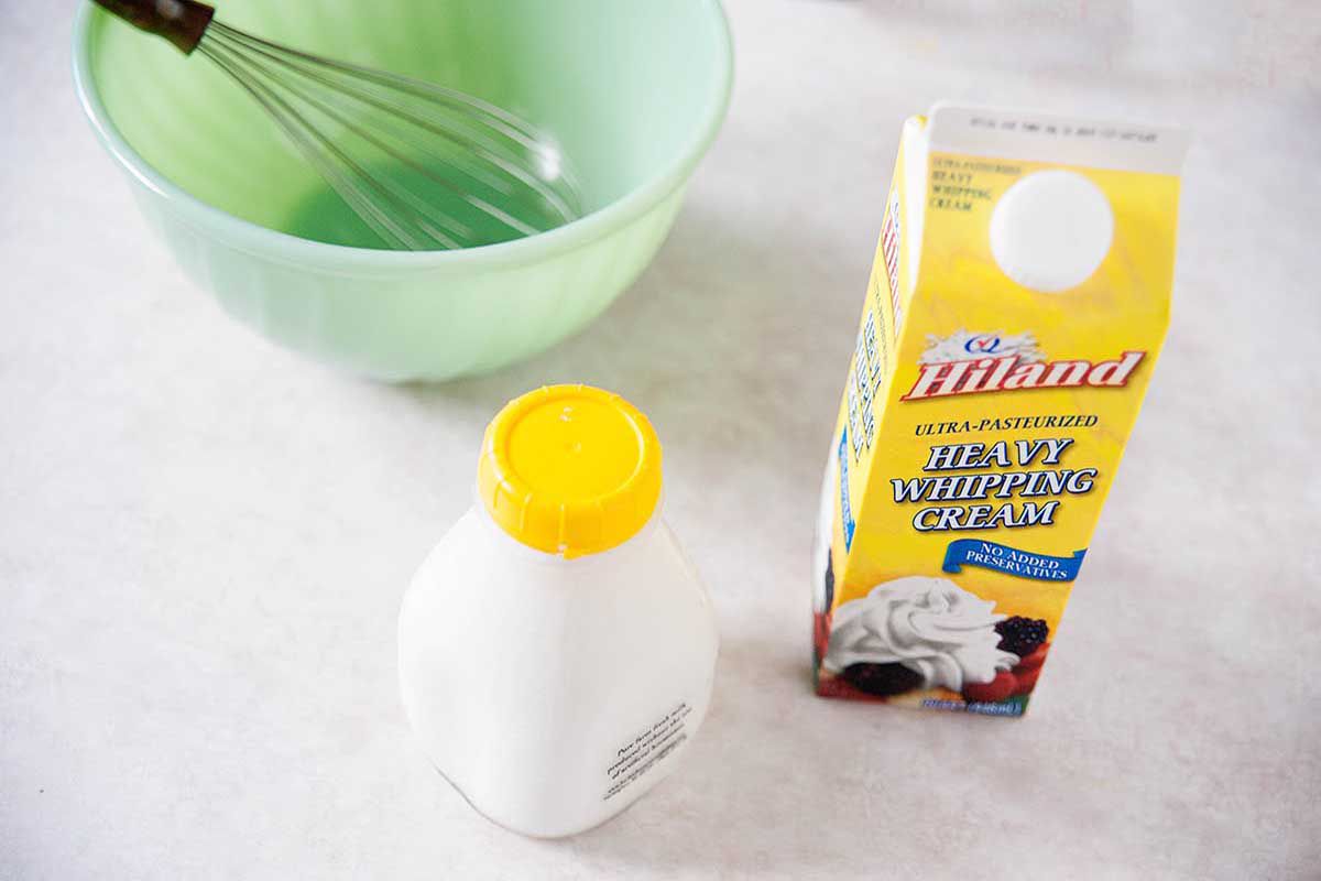 Best Homemade Whipped Cream Recipe - heavy whipping cream