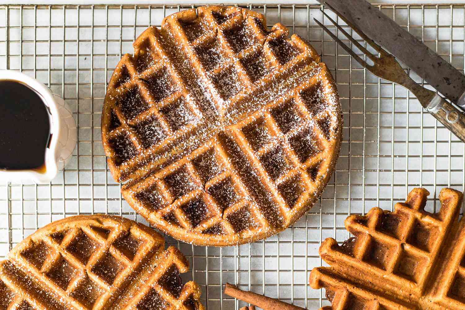 gingerbread waffles