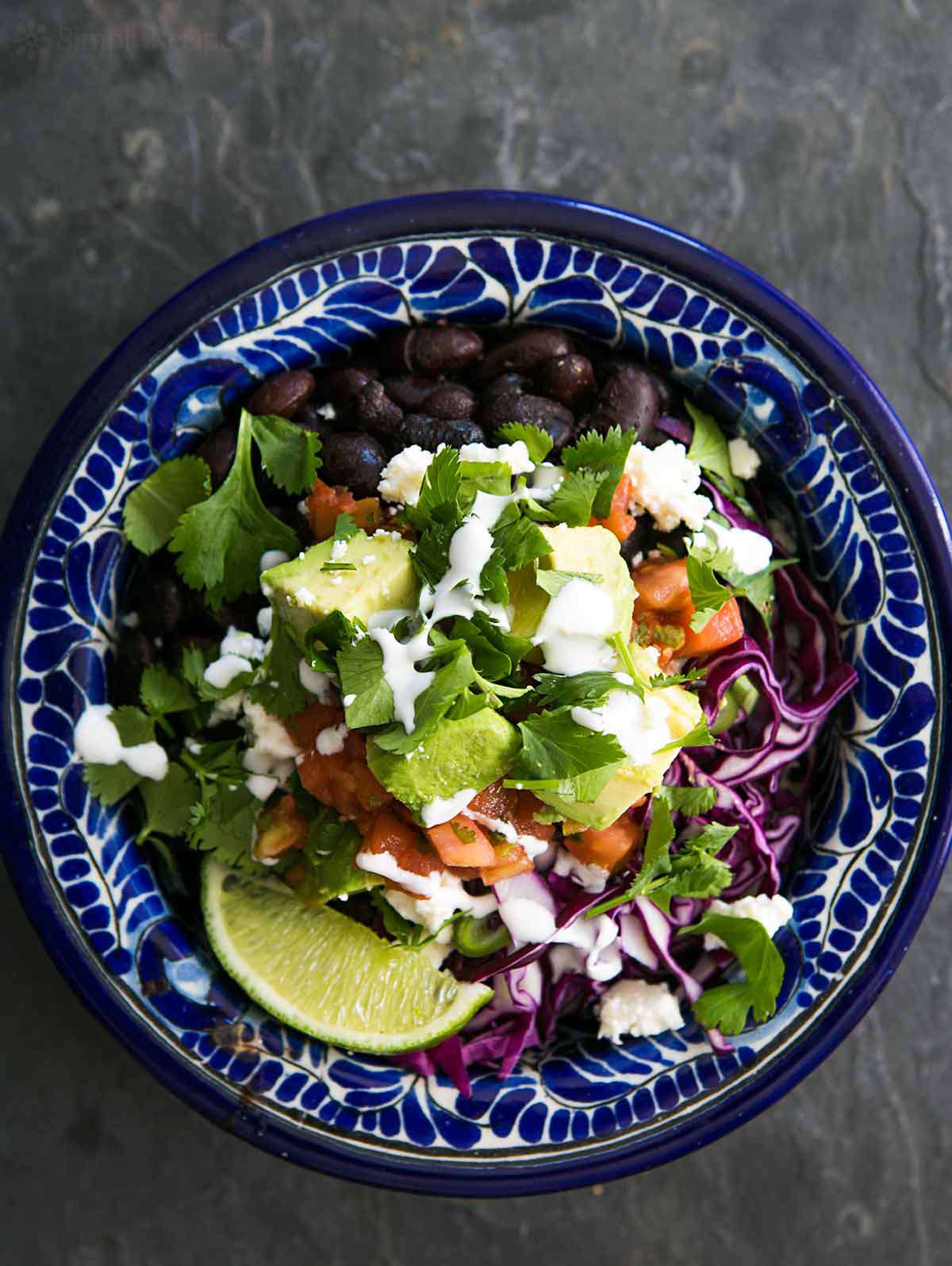 Black Bean Burrito Bowl