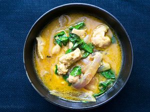 Basil Chicken Coconut Curry