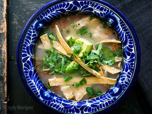 Mexican Chicken Lime Soup