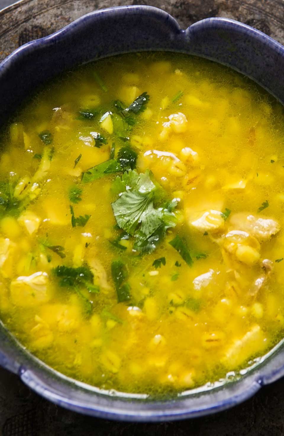 Turkey Soup with Lemon and Barley