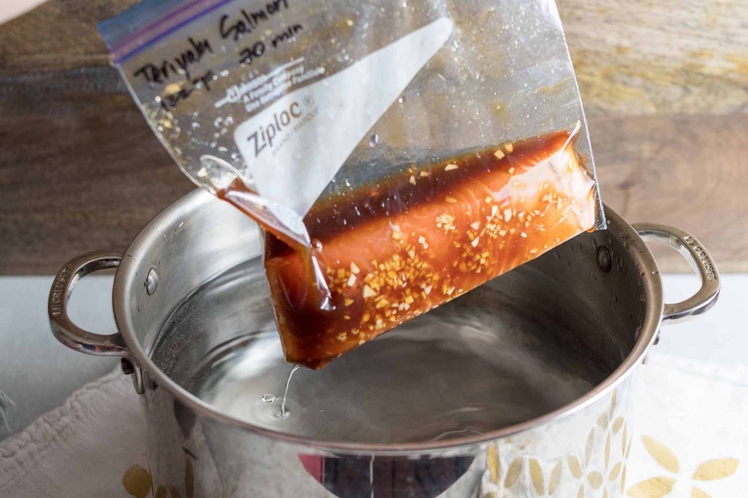 Sous Vide Teriyaki Salmon
