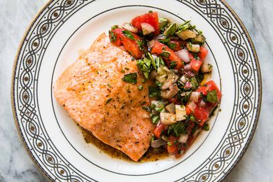 Salmon Provencal