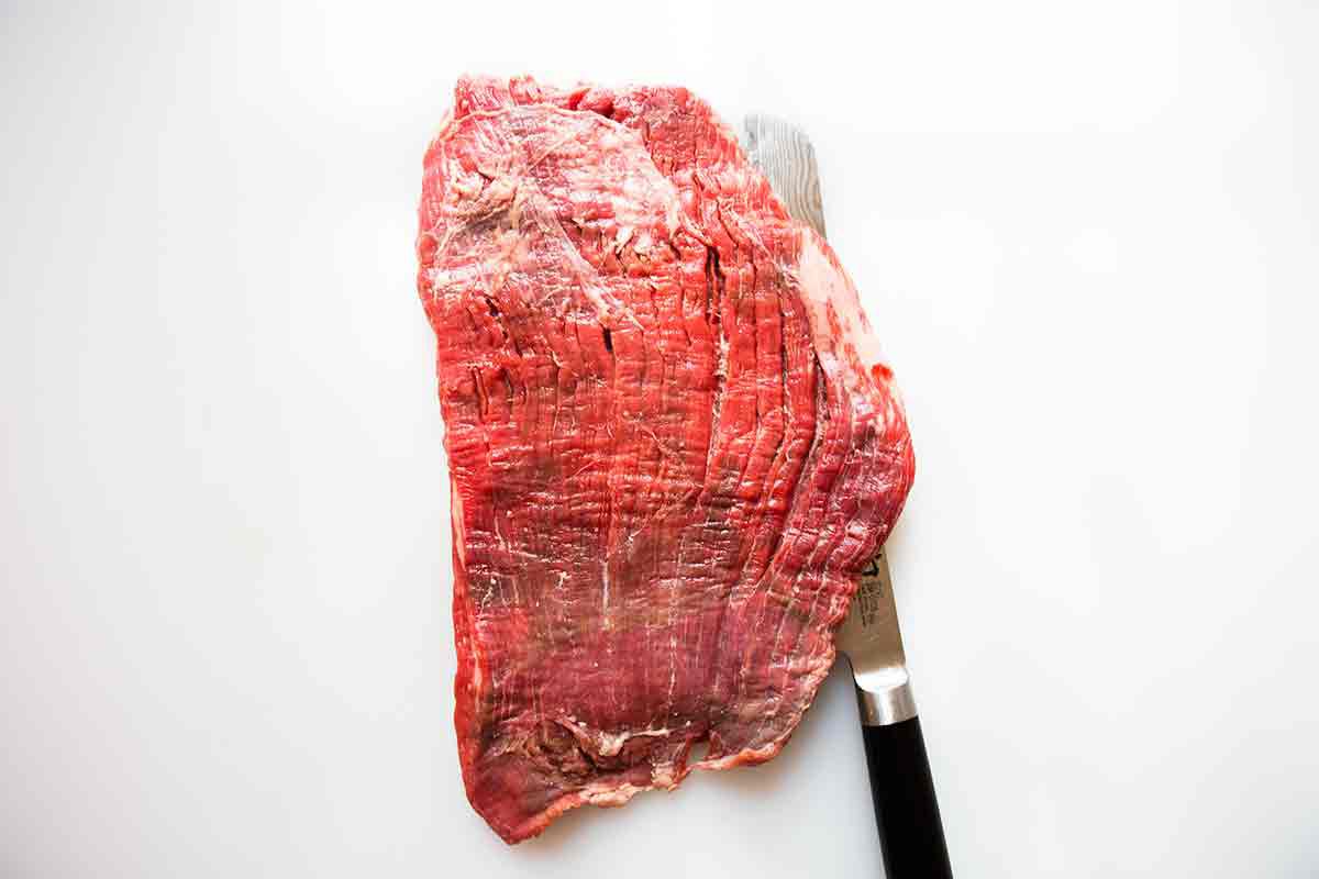 How to butterfly a flank steak