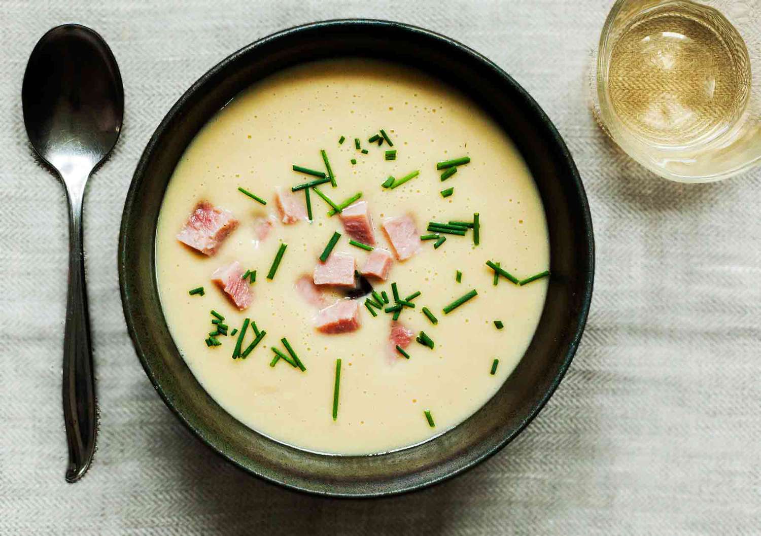 Potato Leek Ham Soup
