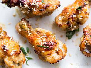Ginger Honey Chicken Wings