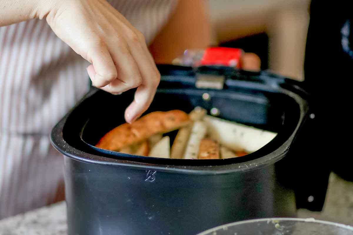 Air Fried French Fries Recipe air fry the potatoes