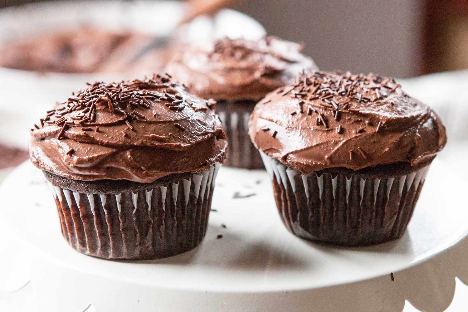 Gluten-Free Chocolate Banana Cupcakes