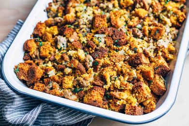 Gluten Free Cornbread Sausage Stuffing Recipe