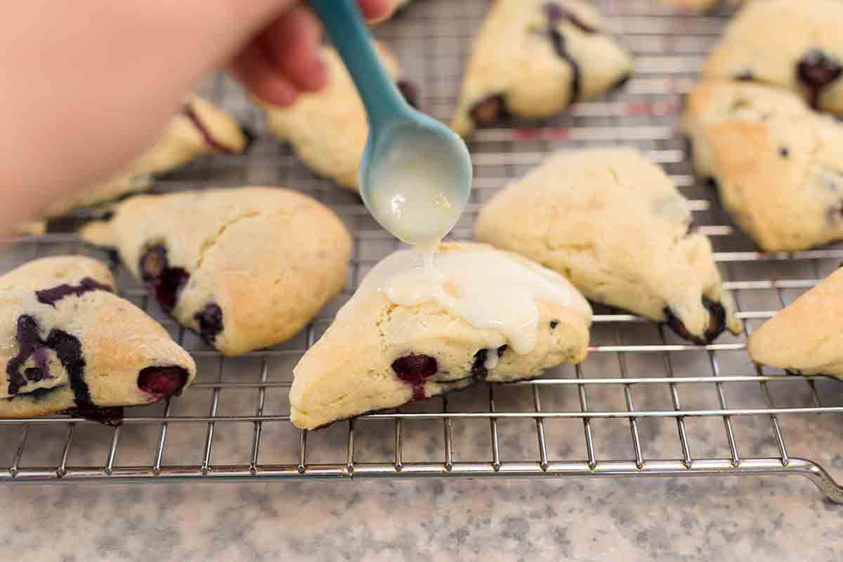 Lemon Blueberry Scones