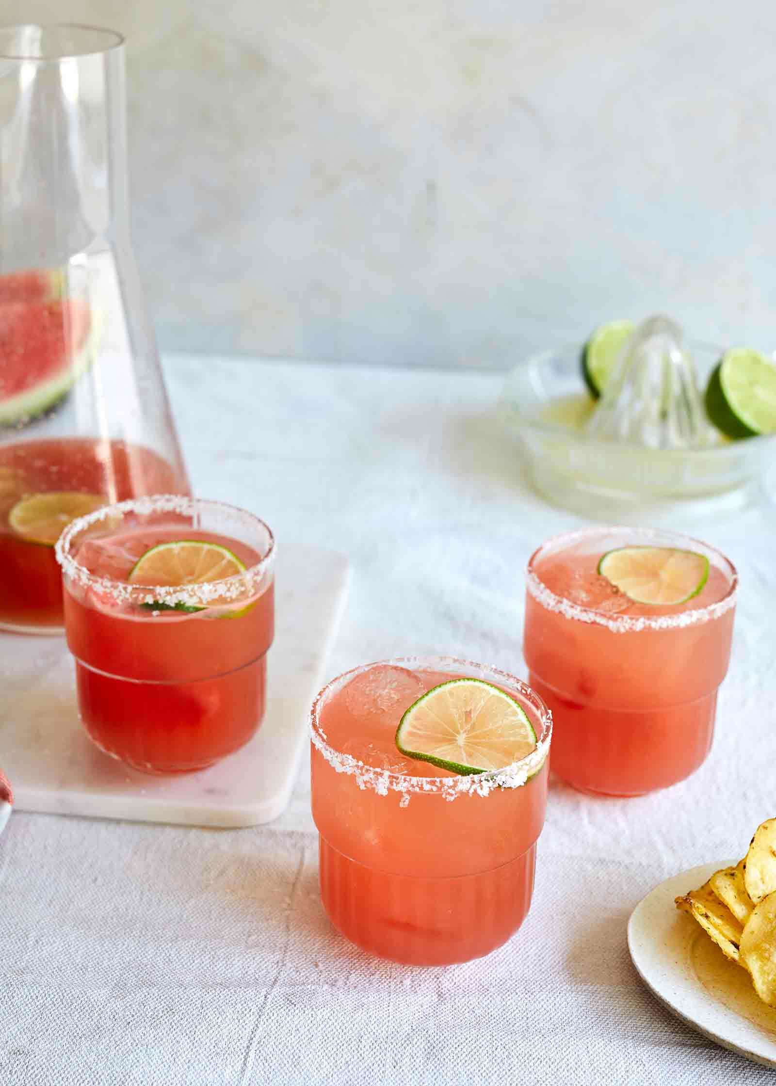 Watermelon Pitcher Margaritas