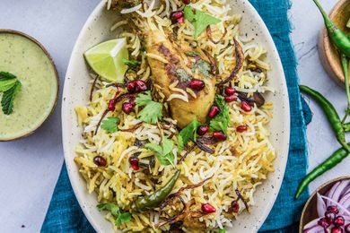 Hyderabadi Chicken Biryani