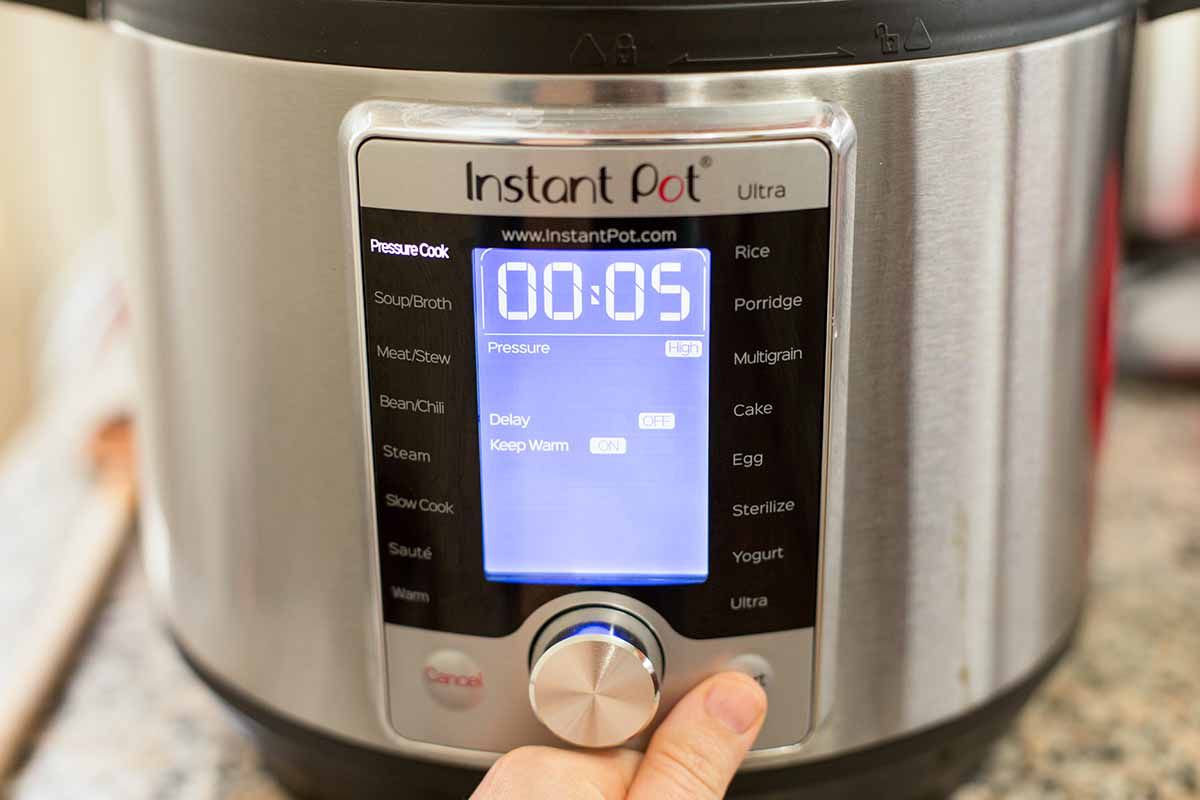 Pressure Cooker Saag Tofu