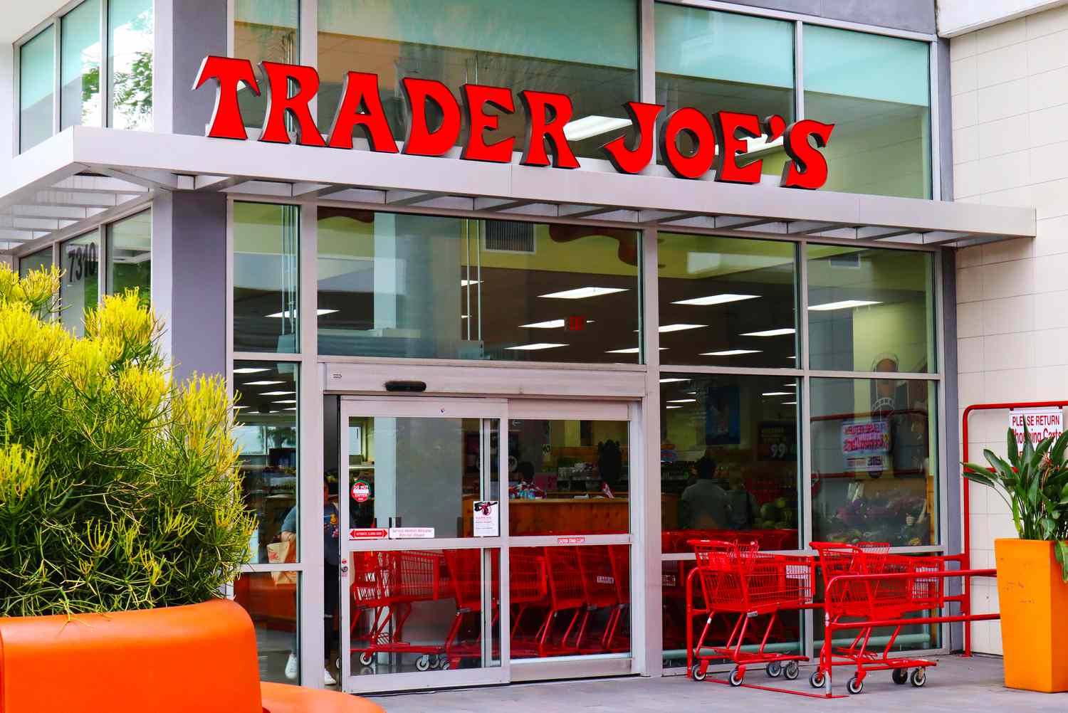 A Trader Joe's storefront