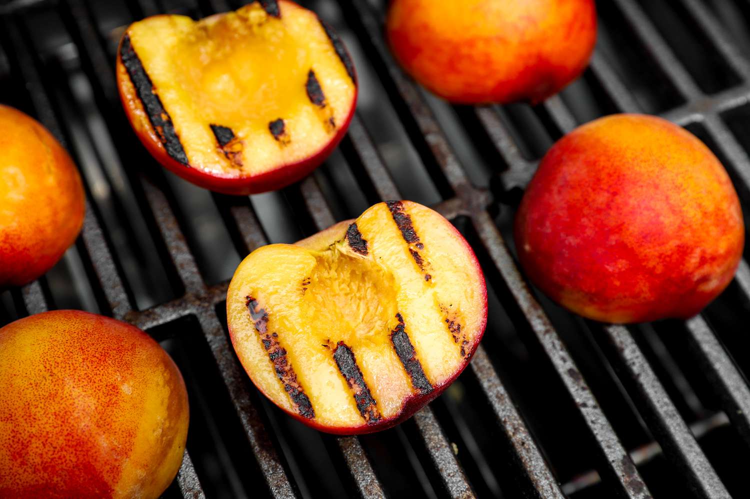 Grilled Peaches on the Grill