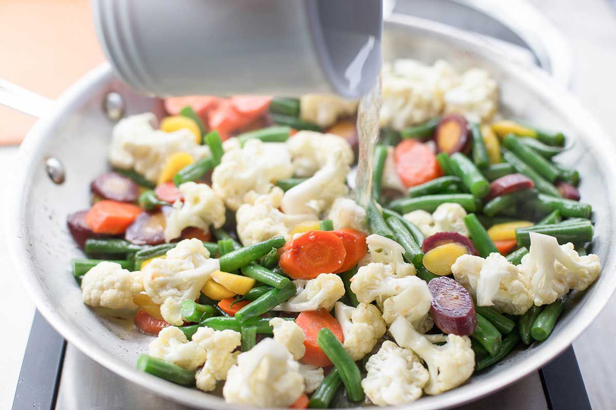 How To Steam Fry Vegetables