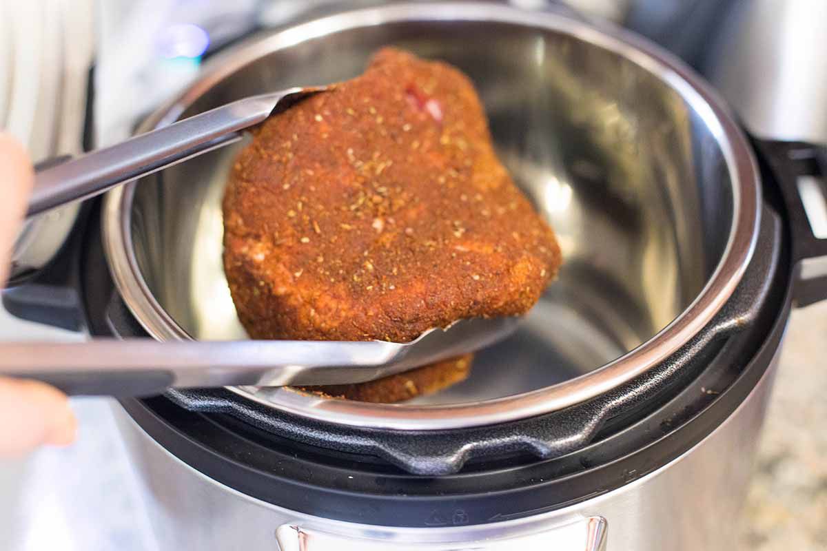 Pressure Cooker Mexican Pulled Pork