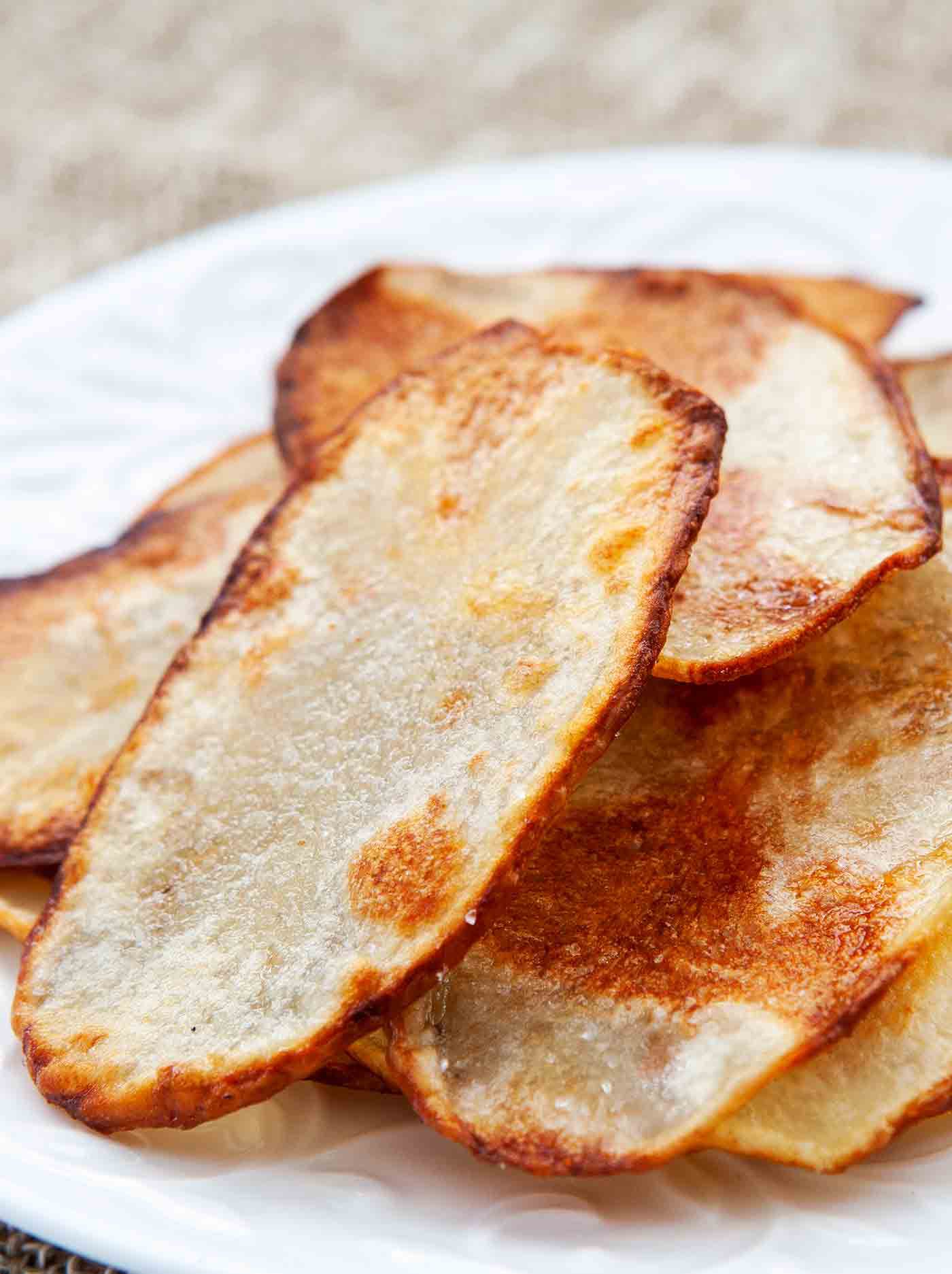 oven fried potato chips