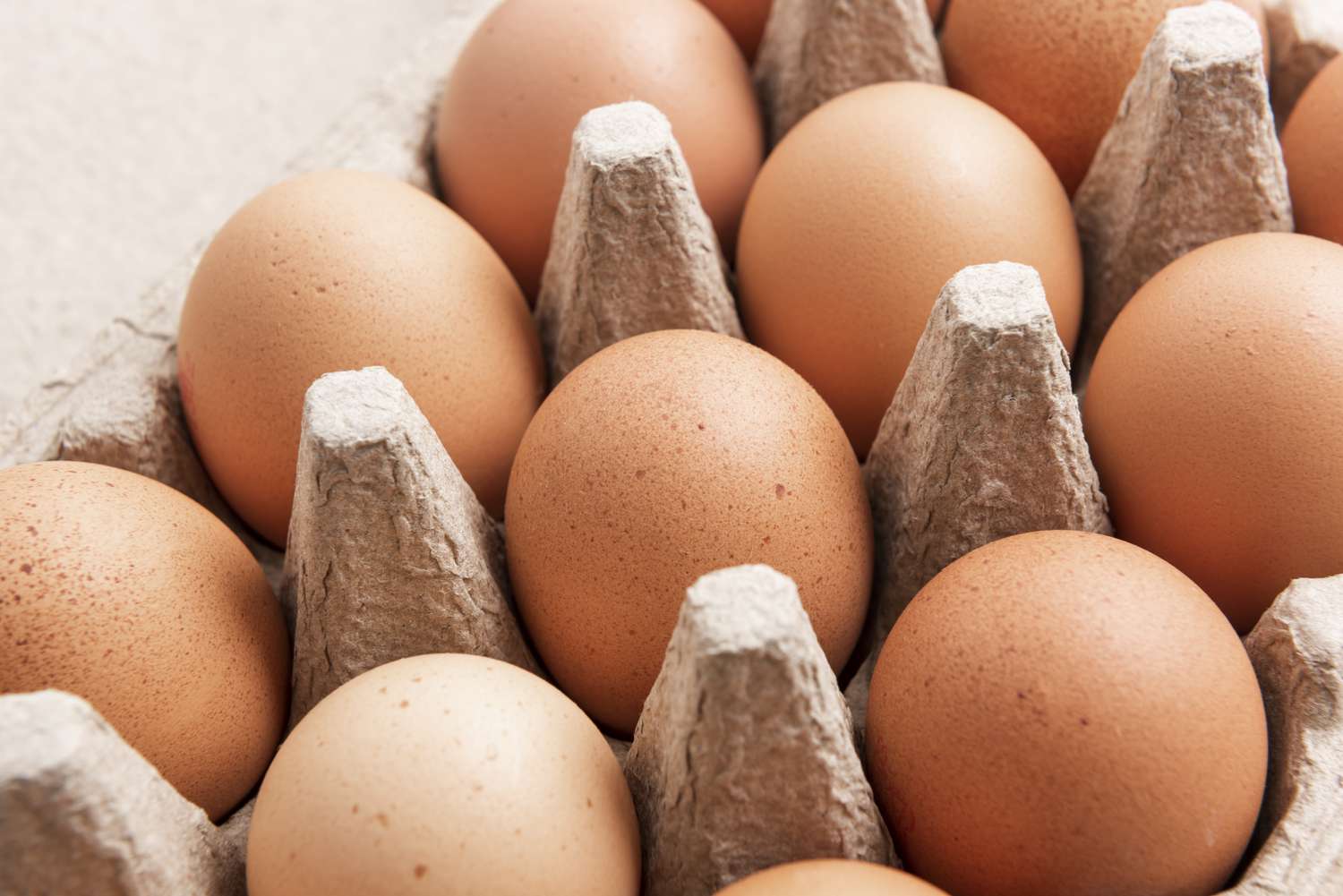 A crate of eggs