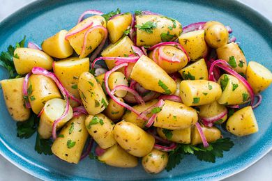 Fingerling Potatoes with Herb Vinaigrette