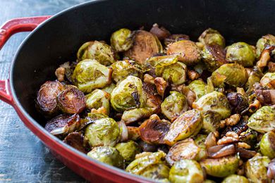 Balsamic Roasted Brussels Sprouts