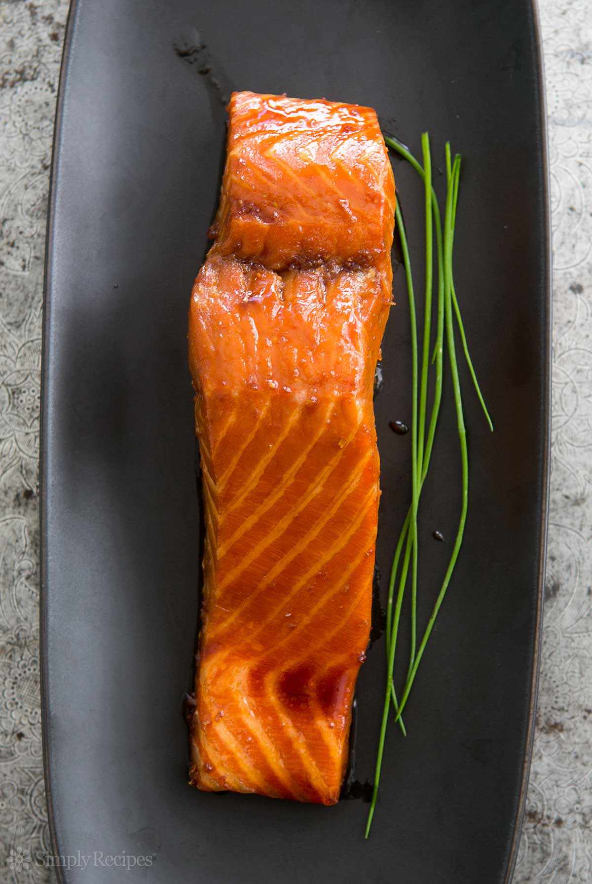 Sake Ginger Glazed Salmon