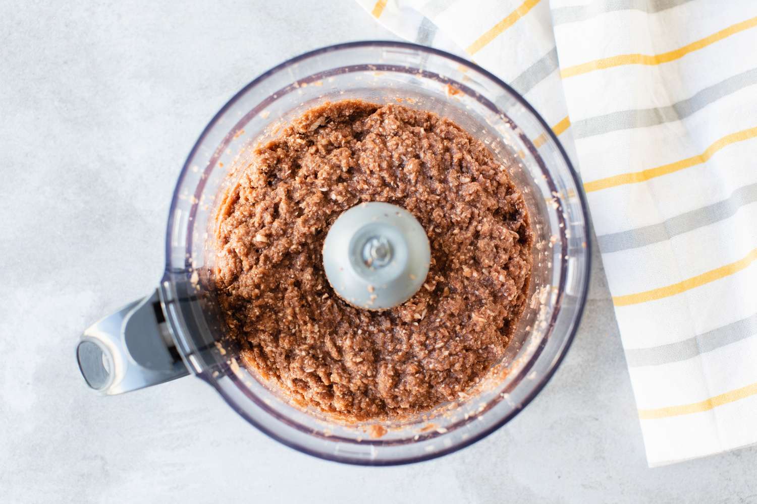 Mushrooms Minced in a Food Processor